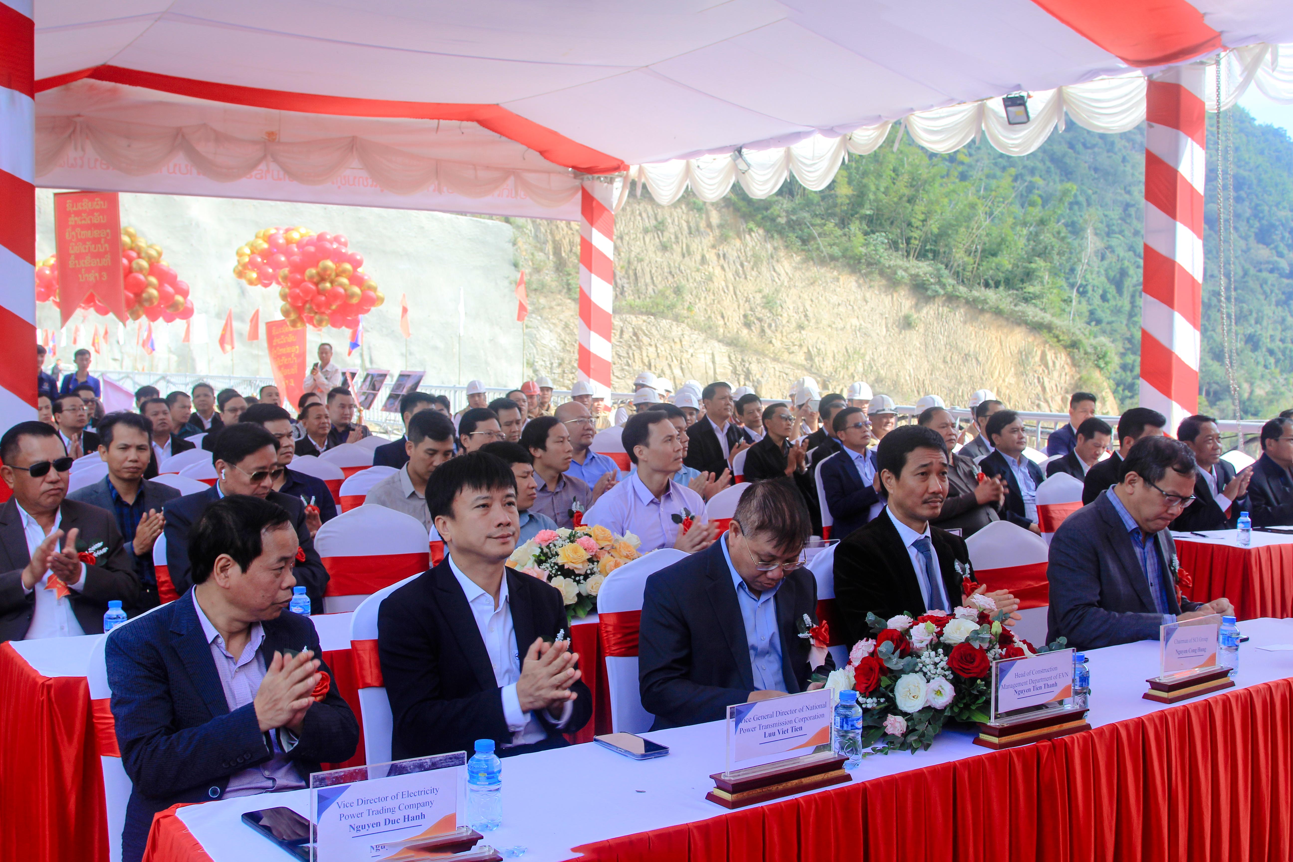 Lễ Tích Nước Hồ Chứa Thủy Điện Nam Sam 3 – Dấu Mốc Quan Trọng Trên Hành Trình Hợp Tác Việt – Lào